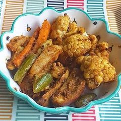 A picture of Mix veg. Tawa fry.