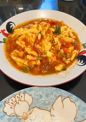 Foto resep Telur cah tomat