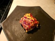 A picture of flax seeds bar