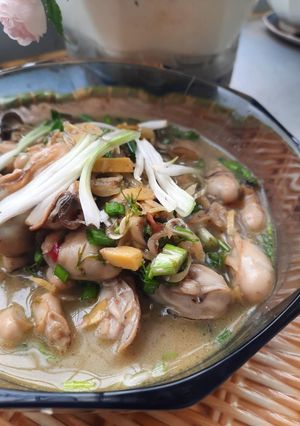Hình của món Hà/ hàu sữa kho/ rim.