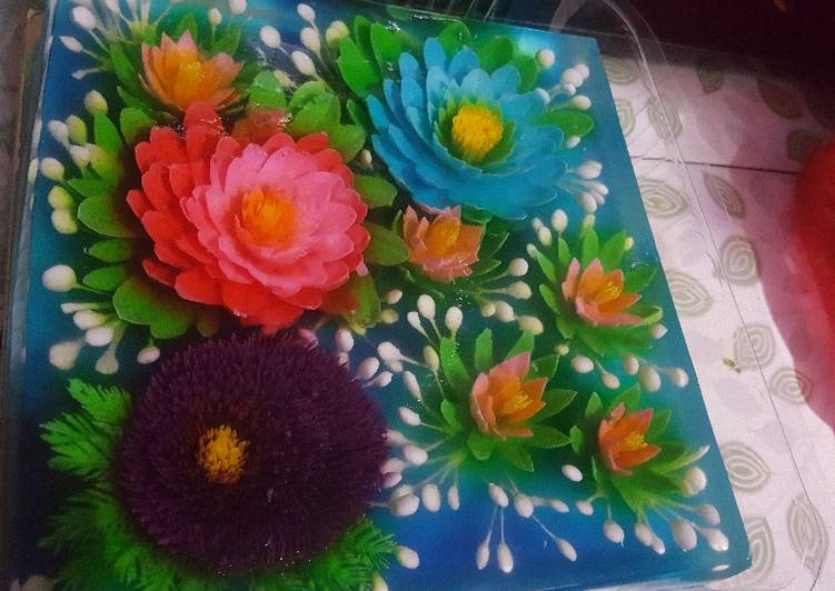 Bahan Jelly art | Bahan Membuat Jelly art Yang Lezat