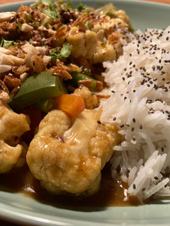 Una foto de Chop Suey de Pavo