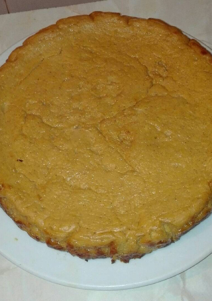 Una foto de Tarta de boniato y queso en la olla GM