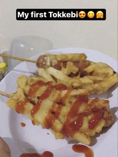 Foto resep Tokkebi (Hottang/ hotdog kentang)