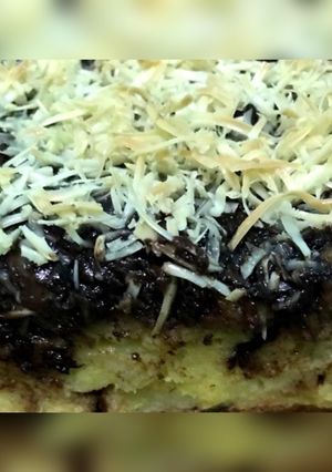 Foto resep Puding roti coklat keju