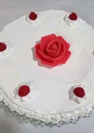 صورة لوصفة كيكة في المقلاة