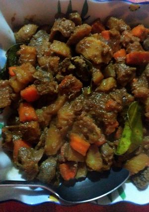 Foto resep Sambal goreng ati ampela &kentang