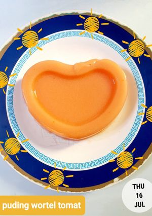 Foto resep Puding wortel tomat