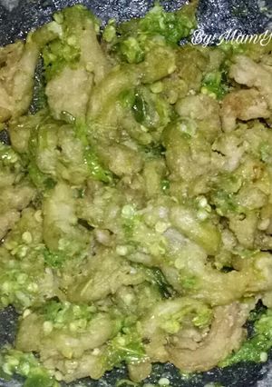 Foto resep Geprek Jamur Ijo