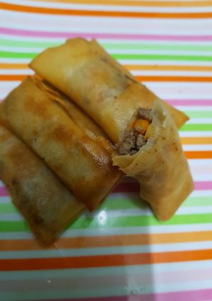 Foto resep Lumpia isi daging dan wortel