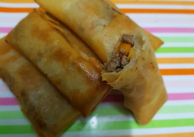 Resep Lumpia Isi Daging Dan Wortel Oleh Rizky Putry Cookpad