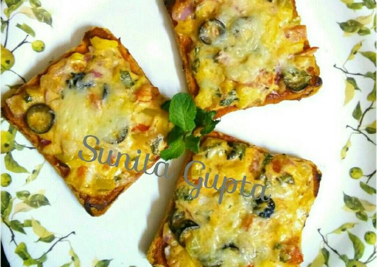 Simple Way to Prepare Appetizing #Ramadan #Instant Bread Pizza