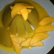 Mango Lava Pudding