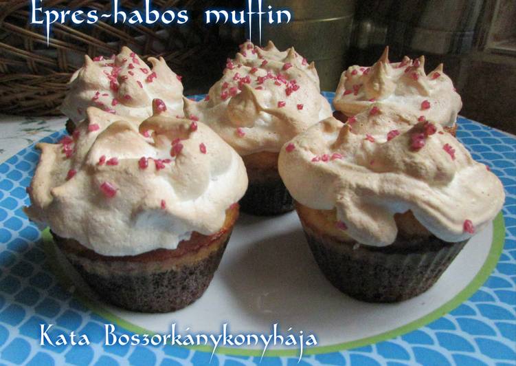 Epres-habos muffin (Gluténmentesen is)