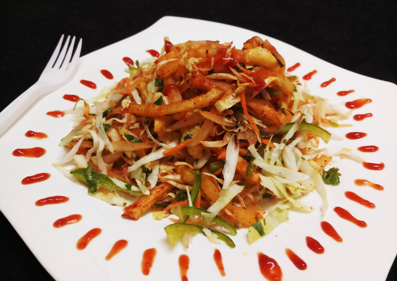 Salad French Fries