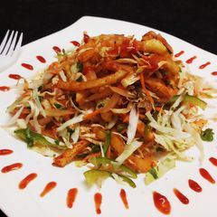A picture of Salad French Fries.