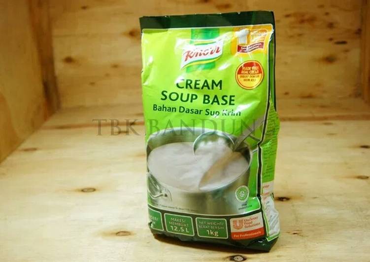 Cara Gampang Menyiapkan Review knorr cream soup base 1kg bahan zupa sup krim, Bikin Ngiler