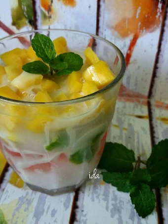 Cara Mudah Menyiapkan Resep ES TELER 3 warna😋 yang Menggugah Selera Anti Ribet, Bisa Manjain Lidah