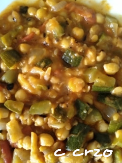 Una foto de Garbanzos con pesado