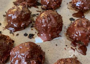 Fresh, Prepare Recipe Chocolate Coconut Raspberry Macaroon Most Delicious