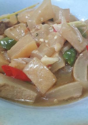 Foto resep Kikil tumis pedas