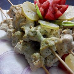 A picture of Shahi Malai Boti.