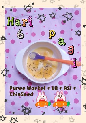 Foto resep MPASI 6MO Puree Wortel