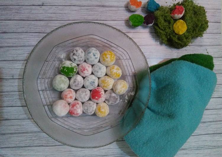 Cheese milky ball rainbow #pr_cemilanjamannow