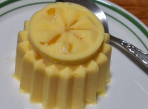 Una foto de Mousse de mango light (3 ingredientes)