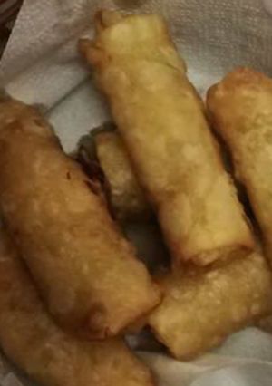 A picture of Chicken roll.