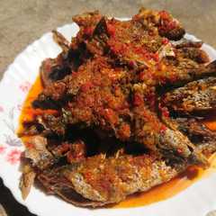 รูปของ Ikan serai balado | sambal ikan laut merah