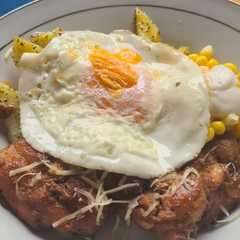 รูปของ Roasted chicken and potato