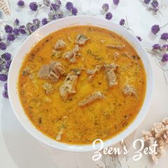 A picture of Dhaniwal Korma - Kashmiri Wazwan Style Coriander Korma.