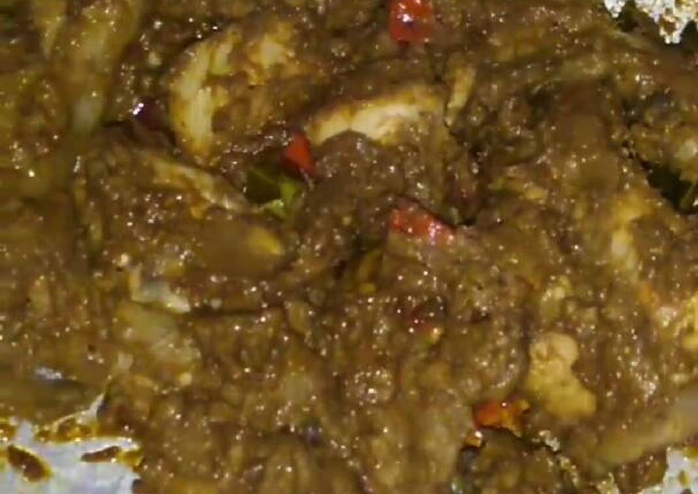 Rendang ayam simpel