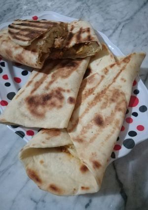 صورة لوصفة شاورما وخبز شاورما أم وليد