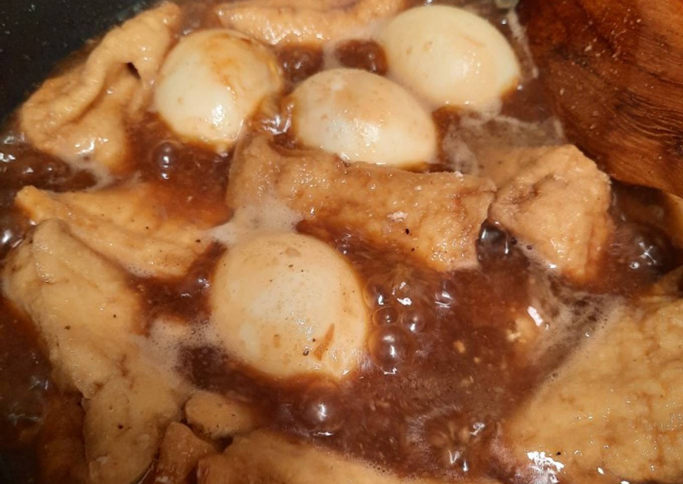 Semur tahu telur