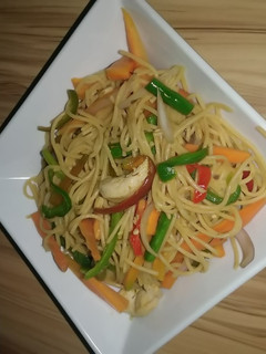 A picture of Spaghetti surprise.