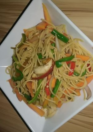 A picture of Spaghetti surprise.