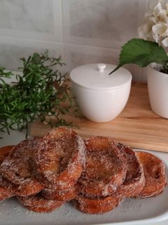 Una foto de Torrijas con miel