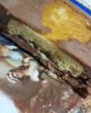 Postre helado de mantecol y chocolate ♡+♡ (⁠ʃ⁠ƪ⁠＾⁠3⁠＾⁠）