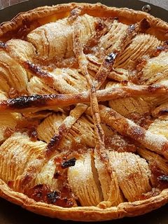 Una foto de Tarta de manzana