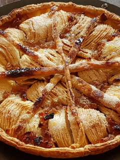 Una foto de Tarta de manzana