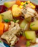 Canh Súp Rau Củ Sườn Heo