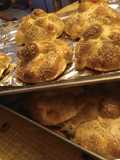 Pan de muerto casero de naranja