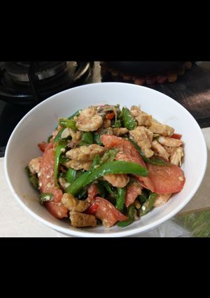Foto resep Tauco tempe udang