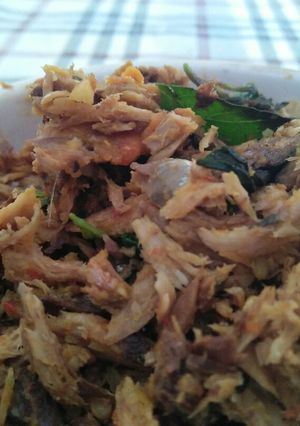 Foto resep Tongkol suwir kemangi ala diet kenyang