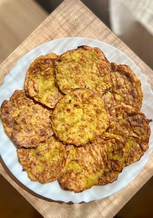 Tócsni diétásan (olajmentes, sütőben sült, rostban gazdag) recept fotója