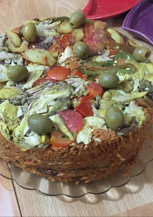 صورة لوصفة مقلوبه عراقية