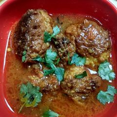 A picture of Bottle gourd kofte.