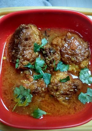 A picture of Bottle gourd kofte.